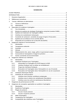 IEC 63341-2:2025 - Applications ferroviaires - Systèmes à hydrogène et à pile à combustible pour le matériel roulant - Partie 2: Système à hydrogène
Released:12. 11. 2025
Isbn:9782832707357 - Page 3 preview