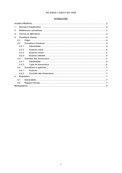 IEC 63522-1:2025 - Relais électriques - Essais et mesurages - Partie 1: Examen visuel et contrôle des dimensions
Released:2. 10. 2025
Isbn:9782832706923 - Page 3 preview
