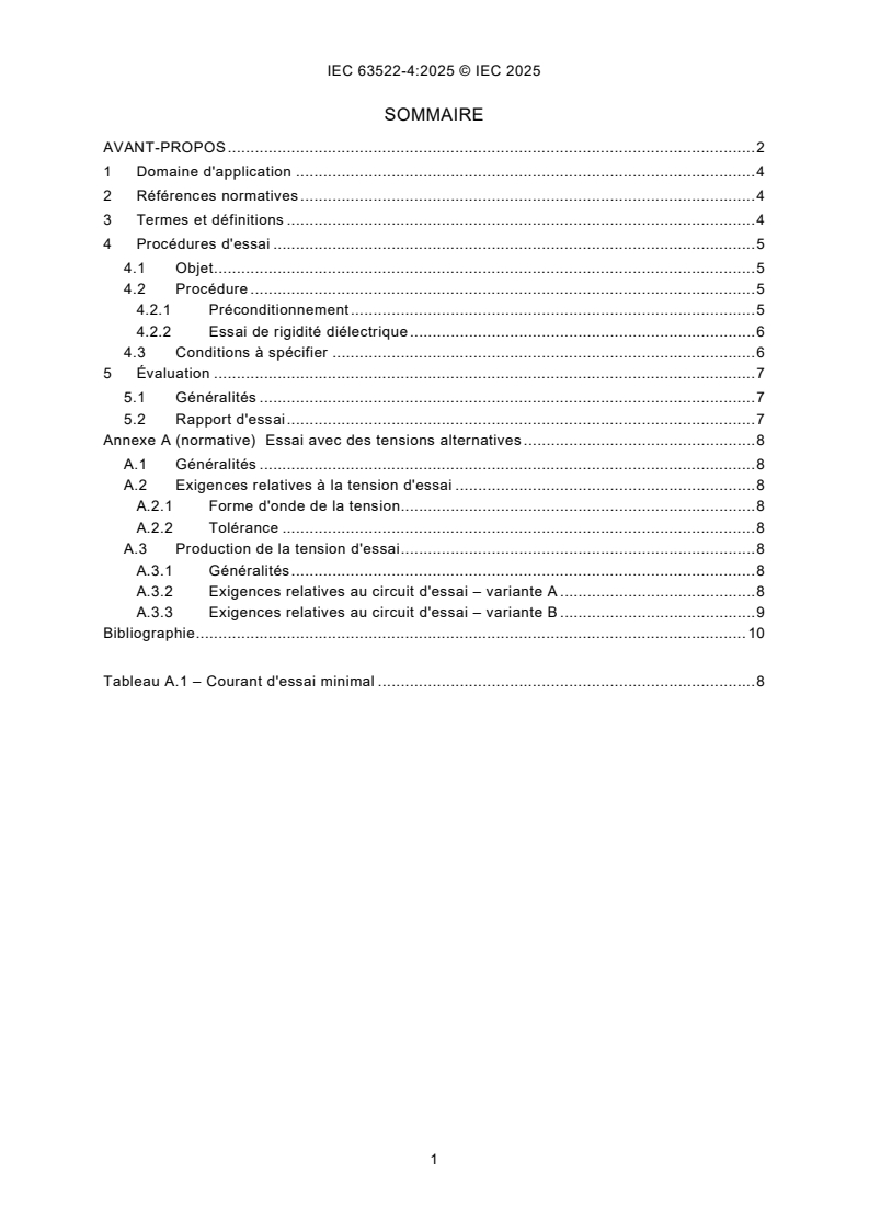 IEC 63522-4:2025 IEC 63522-4:2025 - Relais électriques - Essais et mesurages - Partie 4: Essai de rigidité diélectrique
Released:16. 12. 2025
Isbn:9782832708972 - Page 3 preview