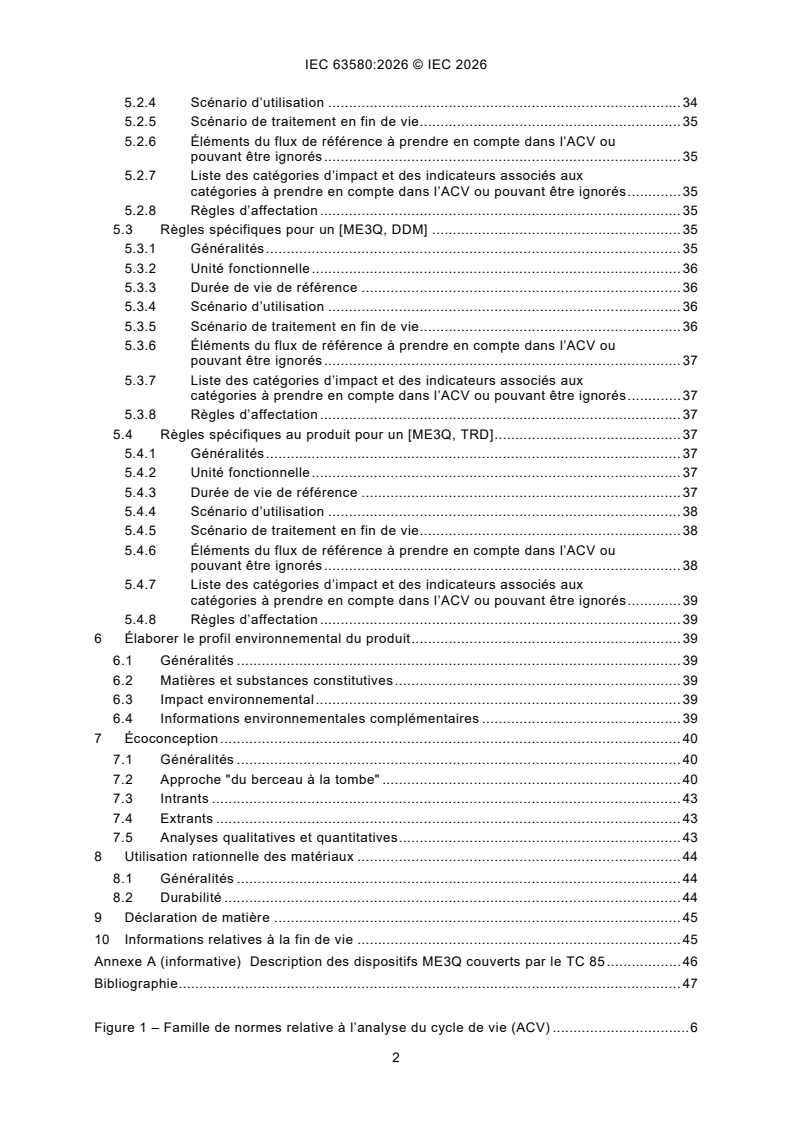 IEC 63580:2026 IEC 63580:2026 - Équipement de mesure des grandeurs électriques et électromagnétiques – Aspects environnementaux - Page 4 preview