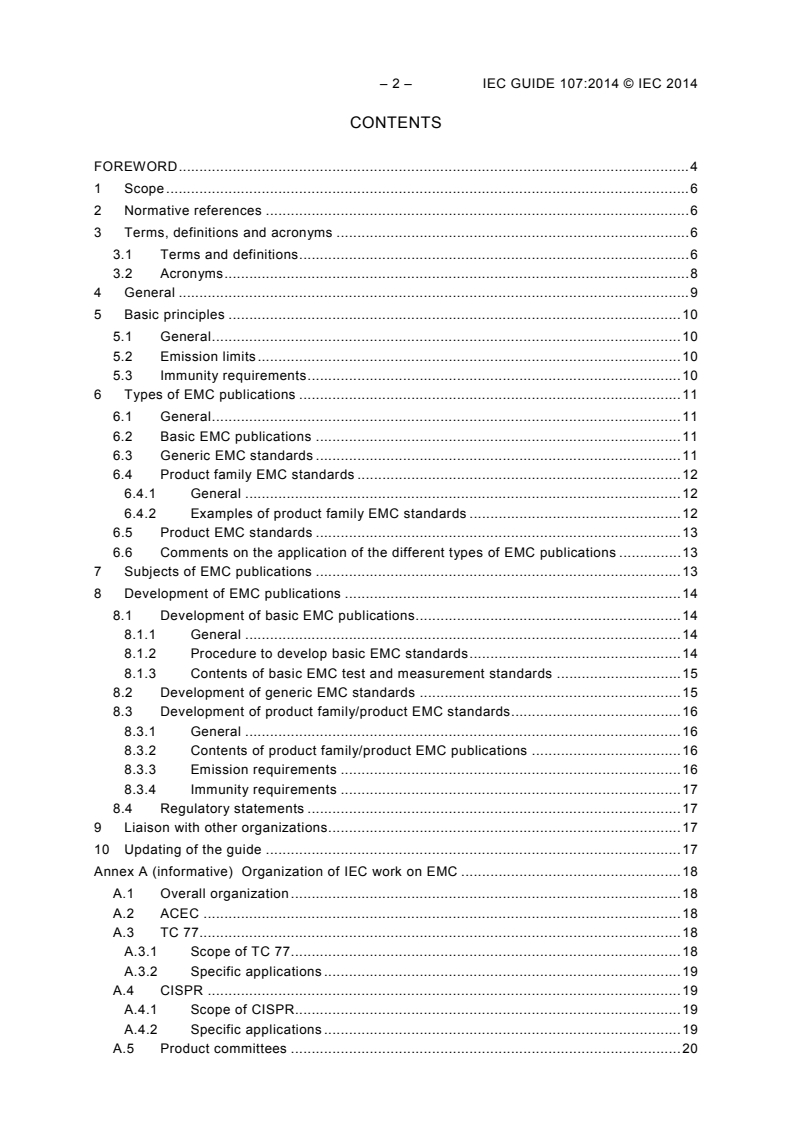 IEC GUIDE 107:2014 IEC GUIDE 107:2014 - Electromagnetic compatibility - Guide to the drafting of electromagnetic compatibility publications
Released:7/15/2014 - Page 4 preview