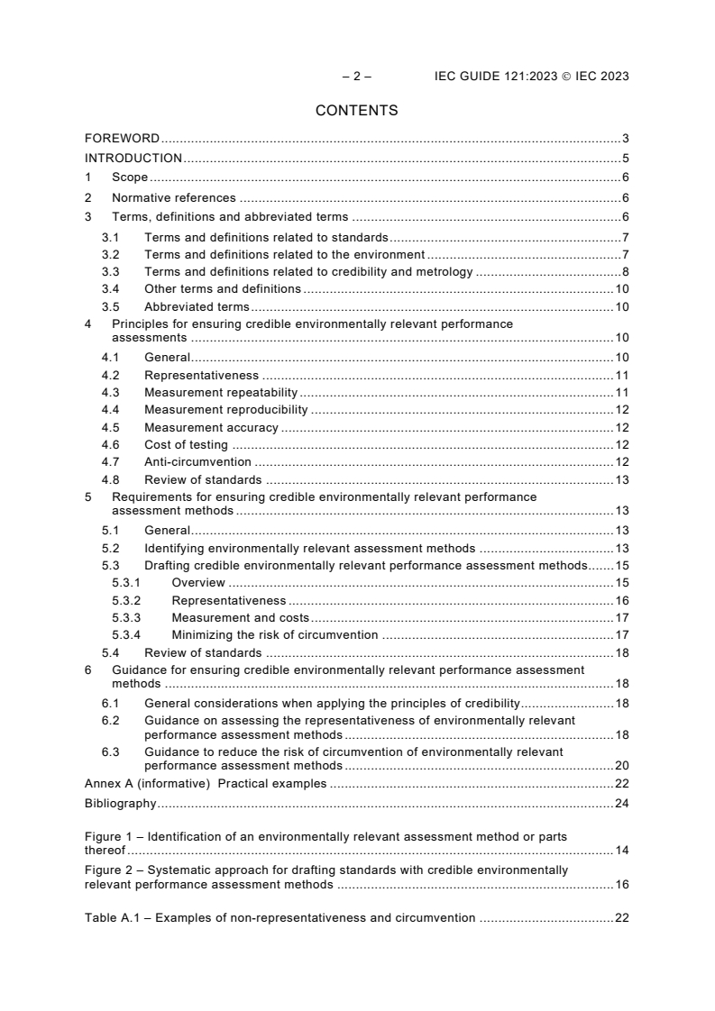 IEC GUIDE 121:2023 IEC GUIDE 121:2023 - Securing credible environmentally relevant performance assessment methods in standards
Released:11/7/2023 - Page 4 preview