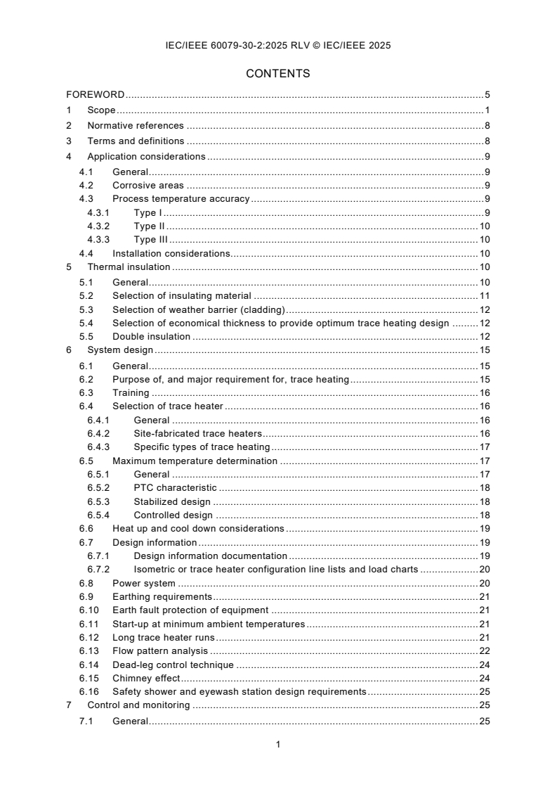 IEC/IEEE 60079-30-2:2025 IEC/IEEE 60079-30-2:2025 RLV - Explosive atmospheres - Part 30-2: Electrical resistance trace heating - Guidance on application for design, installation and maintenance
Released:15. 09. 2025
Isbn:9782832707289 - Page 3 preview