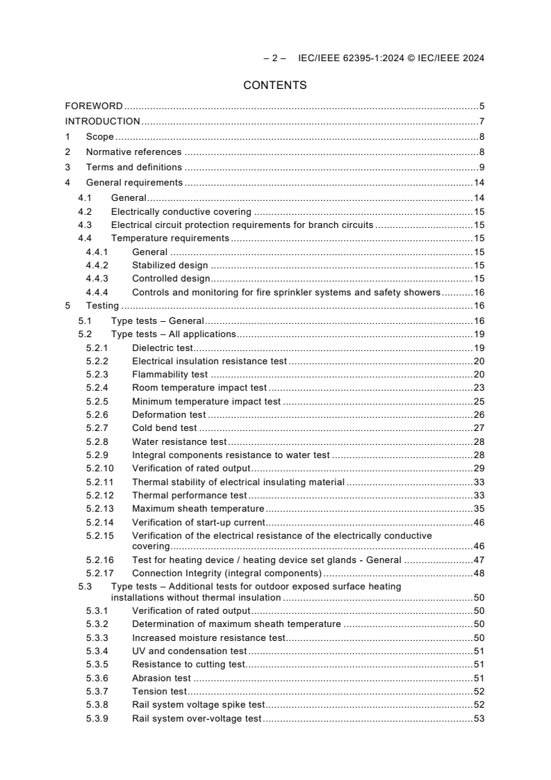IEC/IEEE 62395-1:2024 IEC/IEEE 62395-1:2024 - Electrical resistance trace heating systems for industrial and commercial applications - Part 1: General and testing requirements
Released:6/27/2024 - Page 4 preview