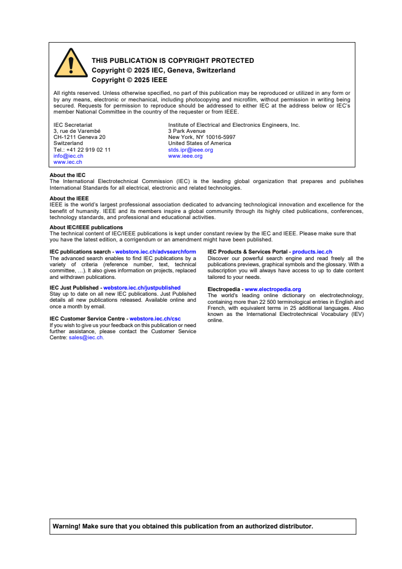 IEC/IEEE 65700-19-03:2025 IEC/IEEE 65700-19-03:2025 - Bushings for DC application/15/2025 - Page 2 preview