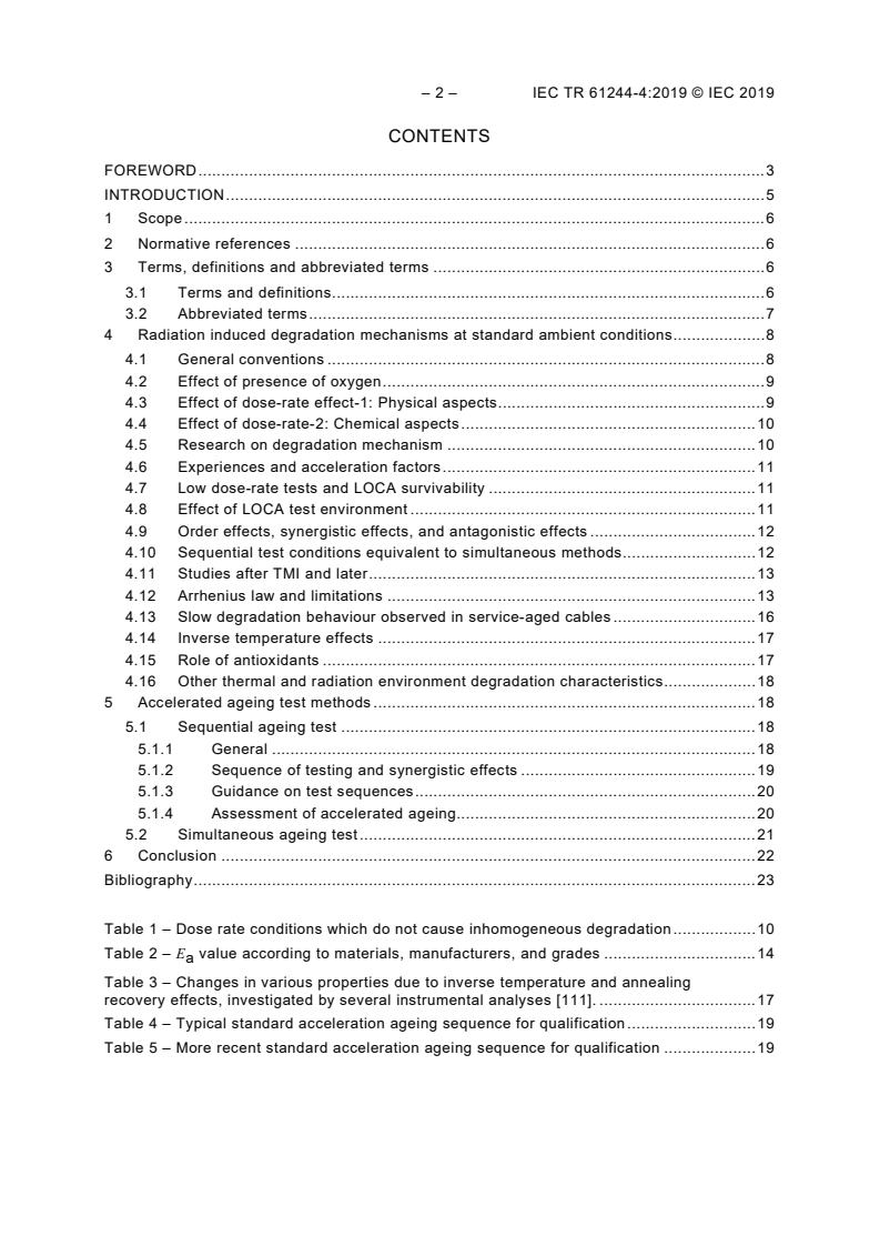 IEC TR 61244-4:2019 IEC TR 61244-4:2019 - Determination of long-term radiation ageing in polymers - Part 4: Effects of different temperatures and dose rates under radiation conditions
Released:9/25/2019 - Page 4 preview