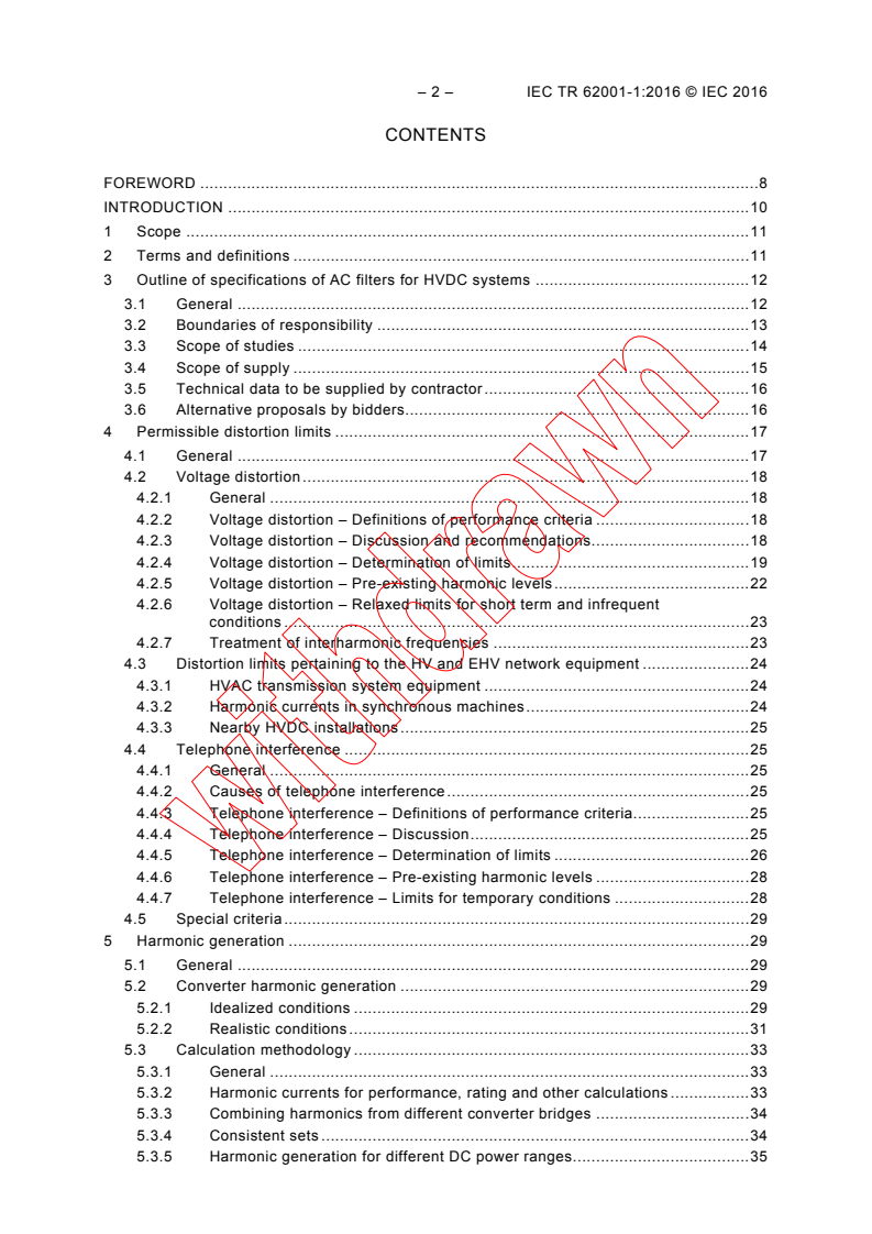 IEC TR 62001-1:2016 IEC TR 62001-1:2016 - High-voltage direct current (HVDC) systems - Guidance to the specification and design evaluation of AC filters - Part 1: Overview
Released:5/13/2016 - Page 4 preview