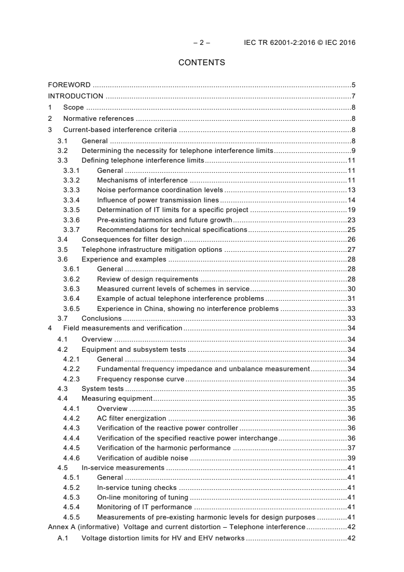 IEC TR 62001-2:2016 IEC TR 62001-2:2016 - High-voltage direct current (HVDC) systems - Guidance to the specification and design evaluation of AC filters - Part 2: Performance
Released:7/21/2016 - Page 4 preview