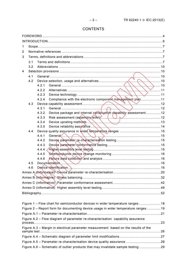 IEC TR 62240-1:2013 IEC TR 62240-1:2013 - Process management for avionics - Electronic components capability in operation - Part 1: Temperature uprating
Released:4/23/2013 - Page 4 preview