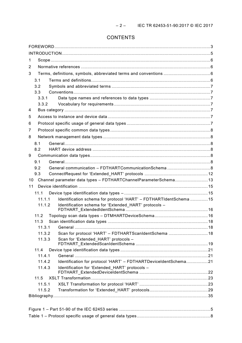 IEC TR 62453-51-90:2017 IEC TR 62453-51-90:2017 - Field device tool (FDT) interface specification - Part 51-90: Communication implementation for common object model - IEC 61784 CPF 9
Released:6/15/2017 - Page 4 preview