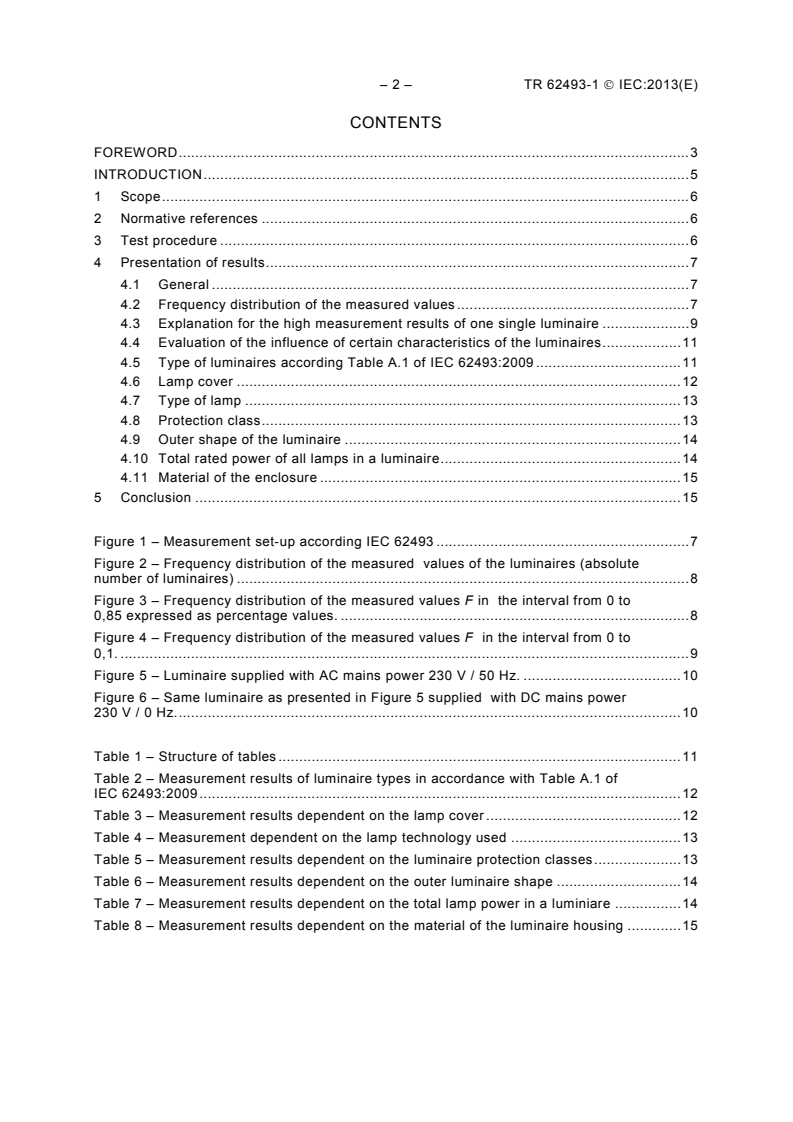 IEC TR 62493-1:2013 IEC TR 62493-1:2013 - Assessment of lighting equipment related to human exposure to electromagnetic fields - Part 1: Results of the EMF measurement campaign from the VDE Test and Certification Institute and ZVEI, the German Electrical and Electronic Manufacturers' Association
Released:7/9/2013 - Page 4 preview