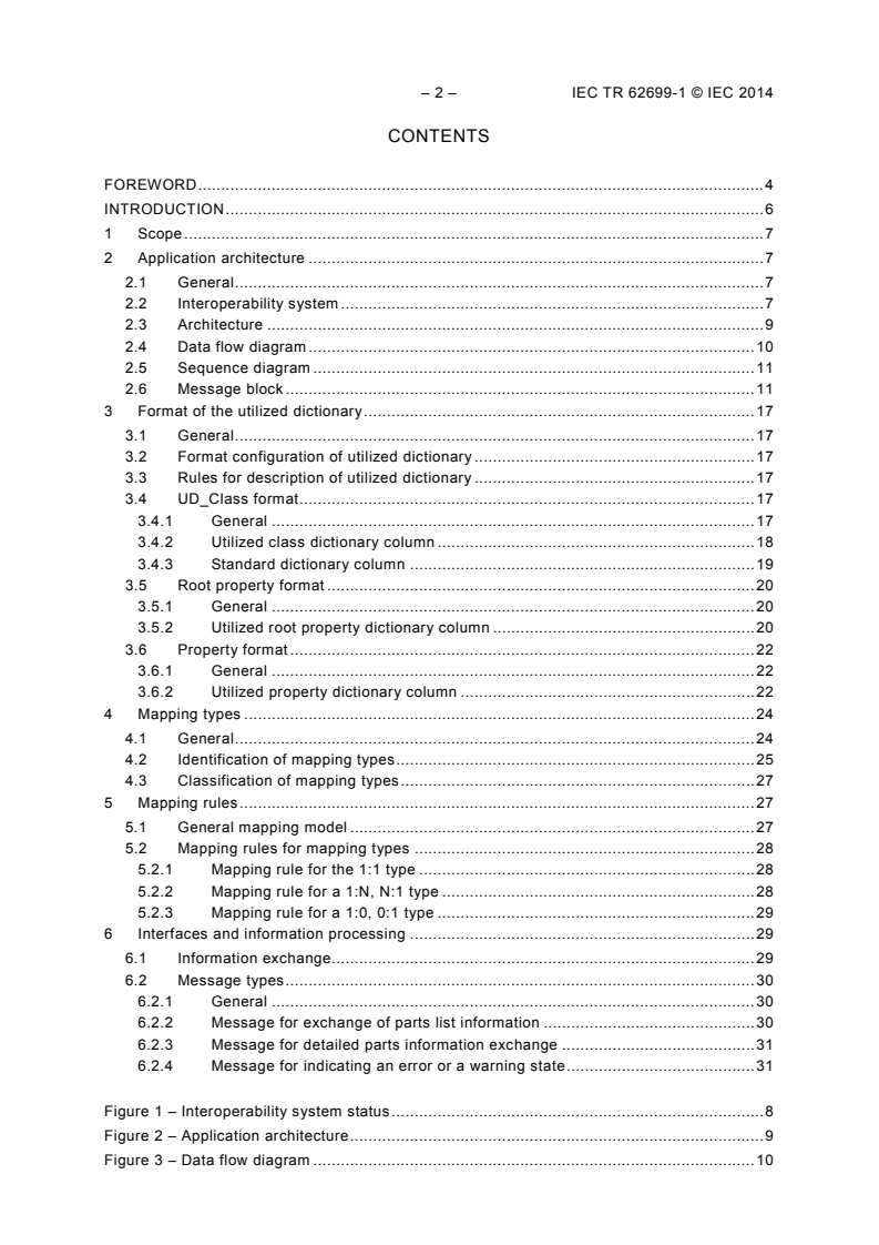 IEC TR 62699-1:2014 IEC TR 62699-1:2014 - Mapping rules and exchange methods for heterogeneous electronic parts libraries - Part 1: Building an integrated search system
Released:12/16/2014 - Page 4 preview