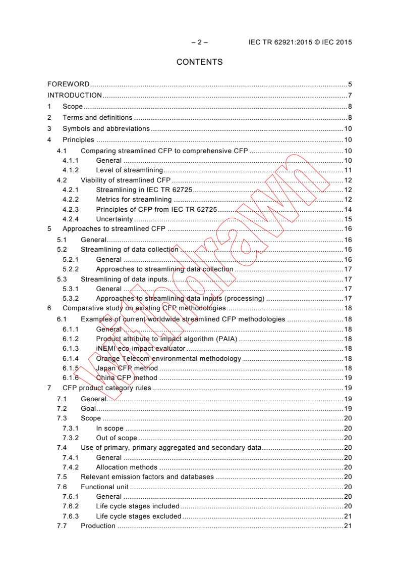 IEC TR 62921:2015 IEC TR 62921:2015 - Quantification methodology for greenhouse gas emissions for computers and monitors
Released:2/24/2015 - Page 4 preview