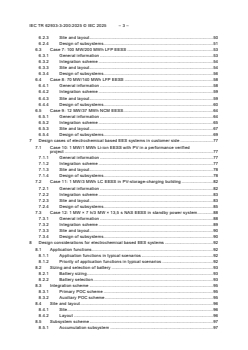 IEC TR 62933-3-200:2025 IEC TR 62933-3-200:2025 - Electrical energy storage (EES) systems – Part 3-200: Planning and performance assessment of electrical energy storage systems<em> – </em>Design principles of electrochemical based EES systems
Released:21. 05. 2025
Isbn:9782832701003 - Page 4 preview