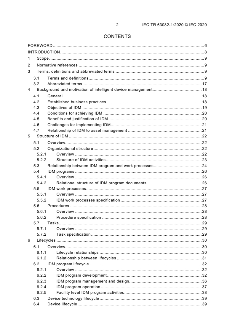 IEC TR 63082-1:2020 IEC TR 63082-1:2020 - Intelligent device management - Part 1: Concepts and terminology
Released:2/18/2020 - Page 4 preview