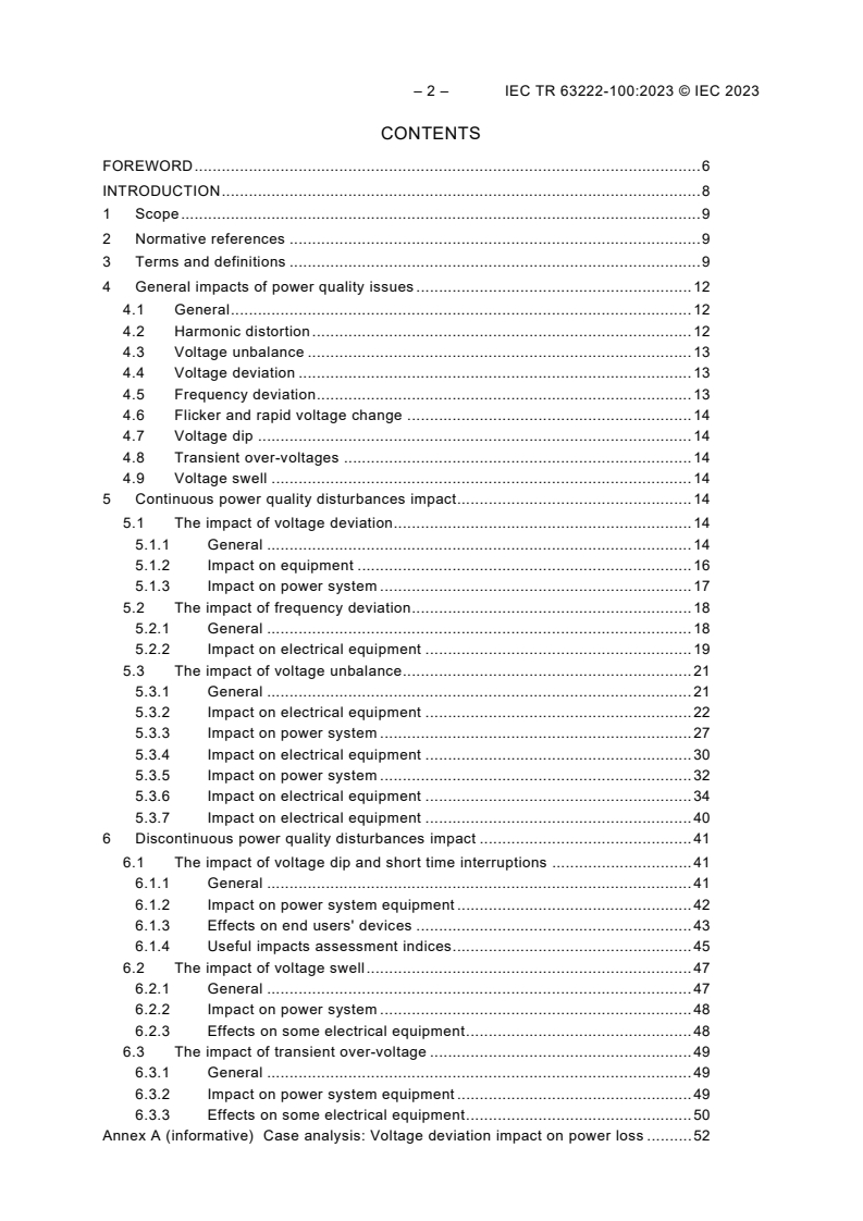 IEC TR 63222-100:2023 IEC TR 63222-100:2023 - Power quality management - Part 100: Impact of power quality issues on electrical equipment and power system
Released:8/30/2023 - Page 4 preview