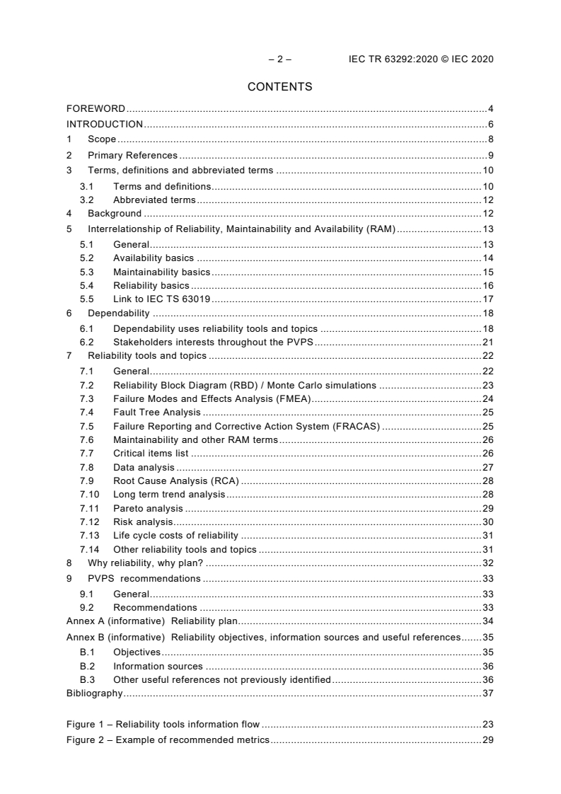 IEC TR 63292:2020 IEC TR 63292:2020 - Photovoltaic power systems (PVPSs) - Roadmap for robust reliability
Released:6/26/2020 - Page 4 preview