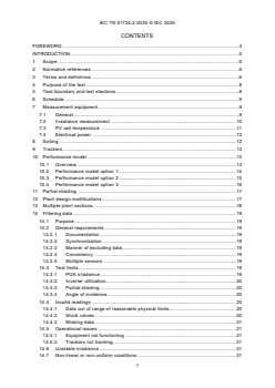IEC TS 61724-2:2025 IEC TS 61724-2:2025 - Photovoltaic system performance - Part 2: Power performance index and capacity evaluation method
Released:22. 09. 2025
Isbn:9782832706565 - Page 3 preview