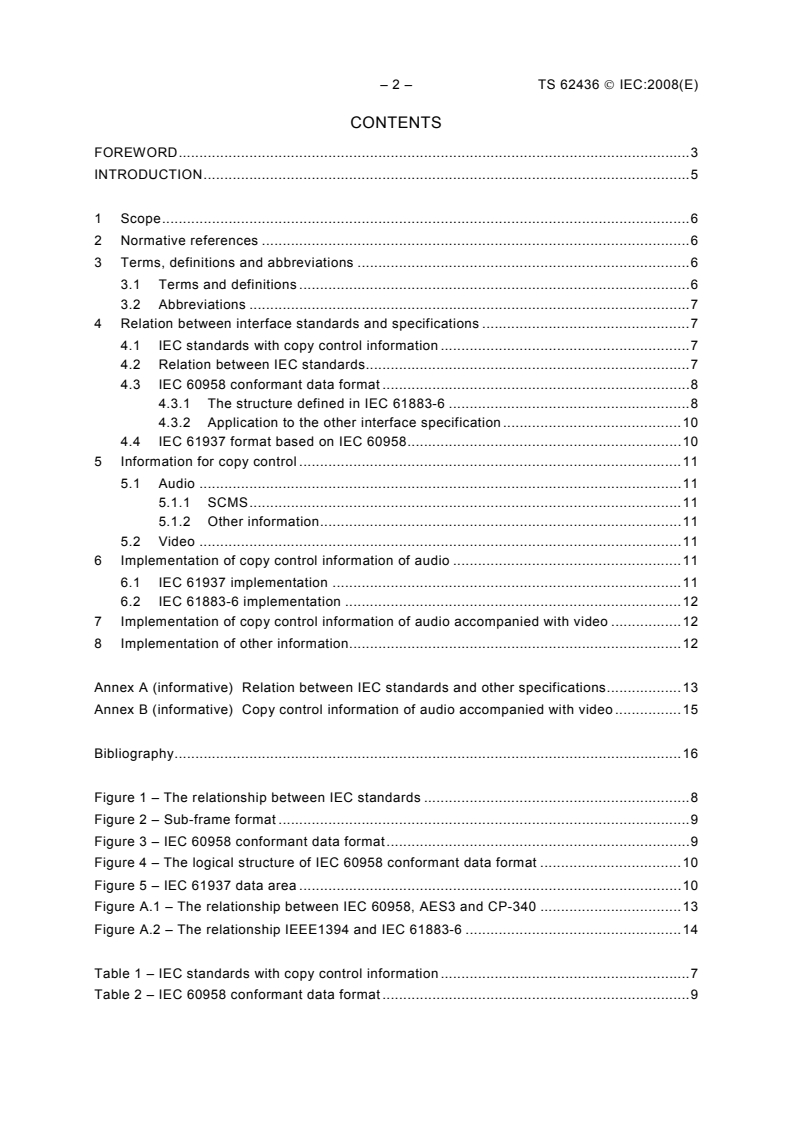 IEC TS 62436:2008 IEC TS 62436:2008 - Guideline for implementation of copy controlled multimedia interface
Released:2/22/2008 - Page 4 preview