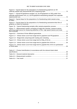 IEC TS 62607-6-26:2025 - Nanomanufacturing - Key control characteristics - Part 6-26: Graphene-related products - Fracture strain and stress, Young’s modulus, residual strain and residual stress: bulge test
Released:10. 12. 2025
Isbn:9782832709108 - Page 4 preview