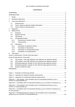 IEC TS 62607-6-35:2025 IEC TS 62607-6-35:2025 - Nanomanufacturing - Key control characteristics - Part 6-35: Graphene-related products - Density: free-pouring, tapping and compressing method
Released:27. 08. 2025
Isbn:9782832706558 - Page 3 preview