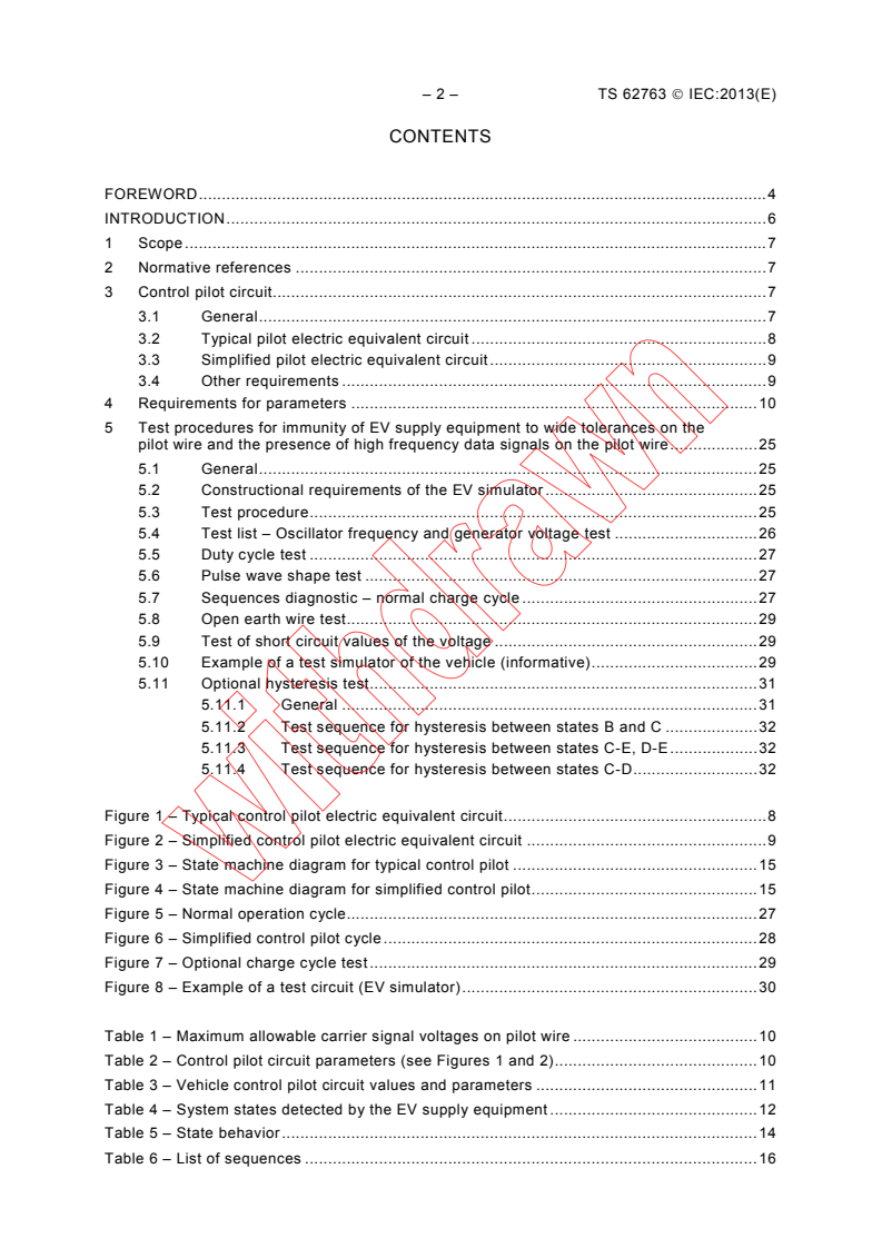 IEC TS 62763:2013 IEC TS 62763:2013 - Pilot function through a control pilot circuit using PWM (pulse width modulation) and a control pilot wire
Released:12/10/2013 - Page 4 preview