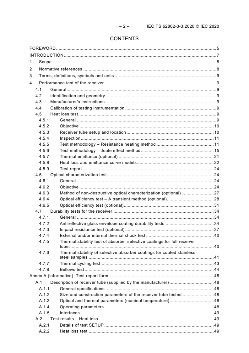 IEC TS 62862-3-3:2020 IEC TS 62862-3-3:2020 - Solar thermal electric plants - Part 3-3: Systems and components - General requirements and test methods for solar receivers
Released:2/26/2020 - Page 4 preview