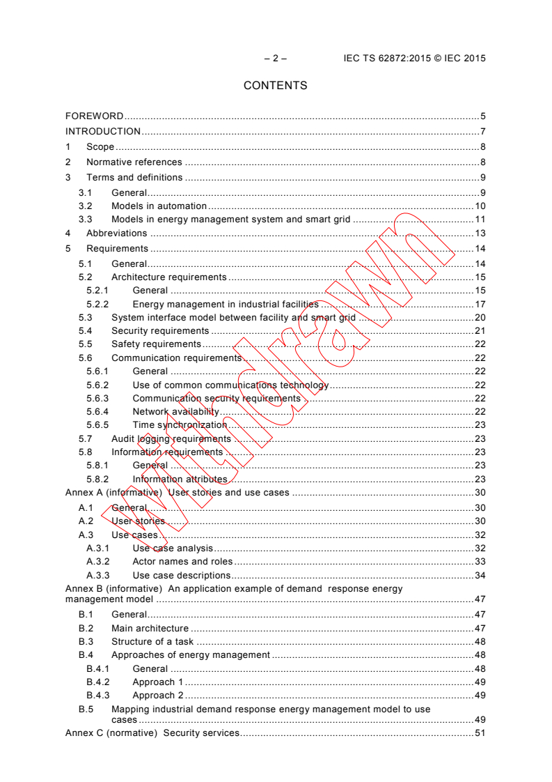 IEC TS 62872:2015 IEC TS 62872:2015 - Industrial-process measurement, control and automation system interface between industrial facilities and the smart grid
Released:12/11/2015 - Page 4 preview