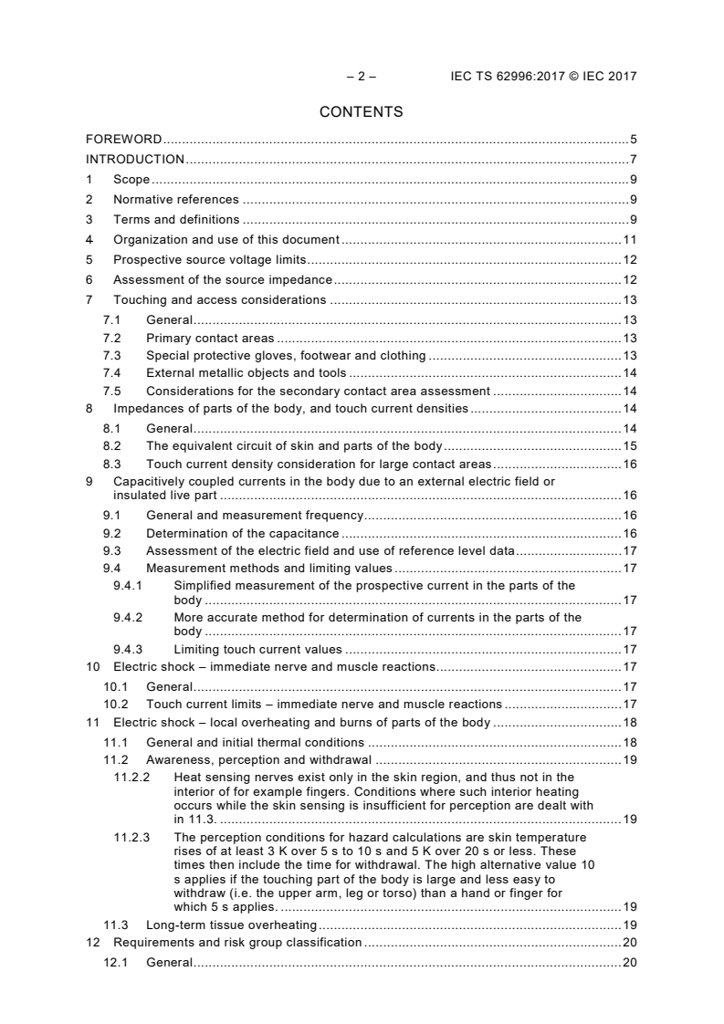 IEC TS 62996:2017 IEC TS 62996:2017 - Industrial electroheating and electromagnetic processing equipment - Requirements on touch currents, voltages and electric fields from 1 kHz to 6 MHz
Released:9/15/2017 - Page 4 preview