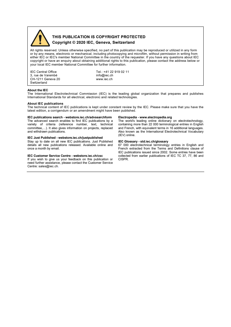 IEC TS 63126:2020 IEC TS 63126:2020 - Guidelines for qualifying PV modules, components and materials for operation at high temperatures
Released:6/22/2020 - Page 2 preview