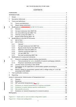 IEC TS 63126:2025 IEC TS 63126:2025 RLV - Guidelines for qualifying PV modules, components and materials for operation at high temperatures
Released:14. 10. 2025
Isbn:9782832707876 - Page 3 preview