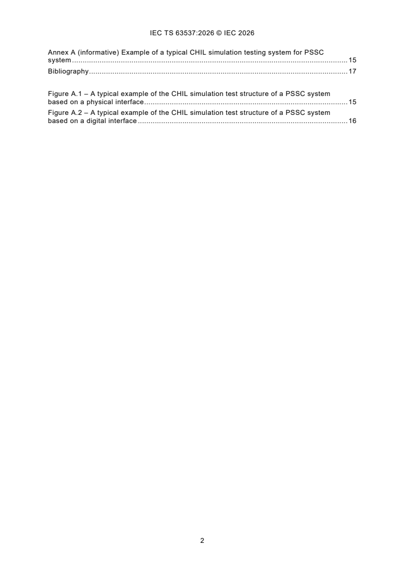 IEC TS 63537:2026 IEC TS 63537:2026 - Hardware-in-the-loop simulation test of power system stability control system - Page 4 preview
