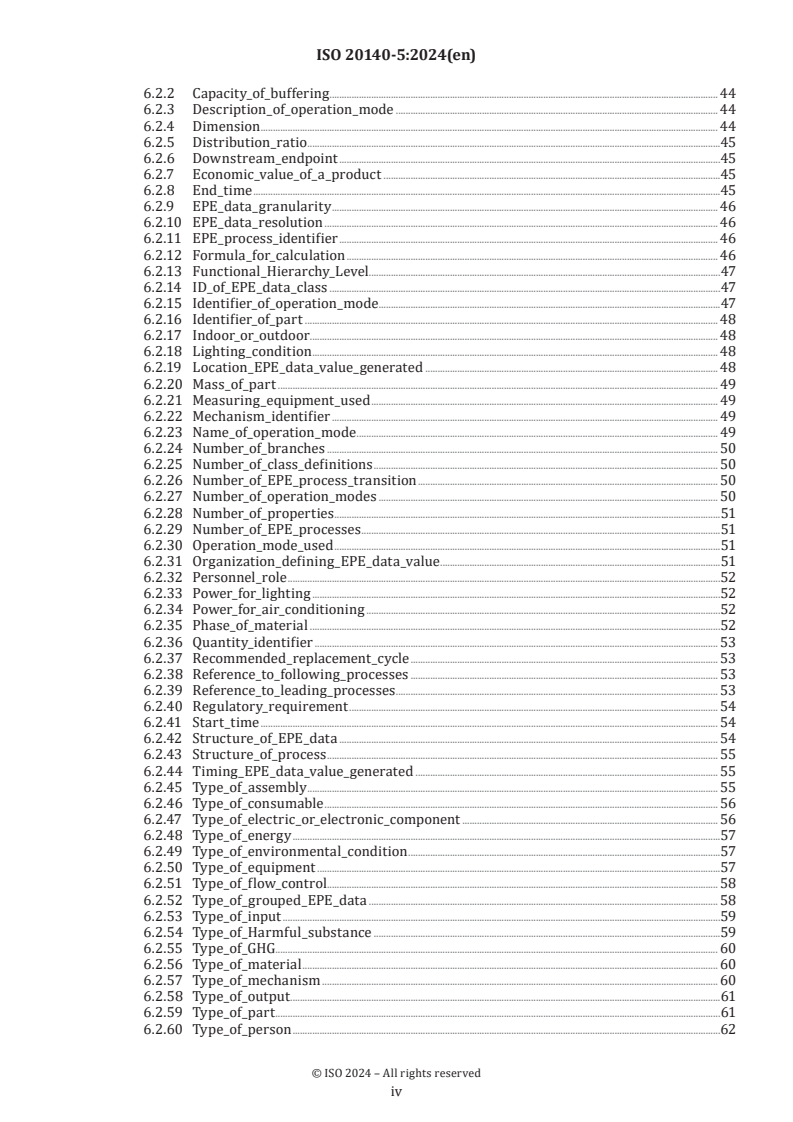 ISO 20140-5:2024 ISO 20140-5:2024 - Automation systems and integration - Evaluating energy efficiency and other factors of manufacturing systems that influence the environment - Part 5: Environmental performance evaluation data
Released:9/17/2024 - Page 4 preview