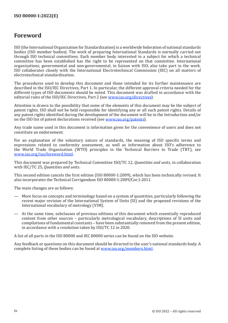 ISO 80000-1:2022 ISO 80000-1:2022 - Quantities and units - Part 1: General
Released:12/6/2022 - Page 4 preview