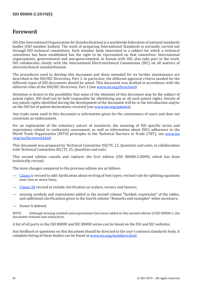 ISO 80000-2:2019 ISO 80000-2:2019 - Quantities and units - Part 2: Mathematics
Released:8/26/2019 - Page 4 preview