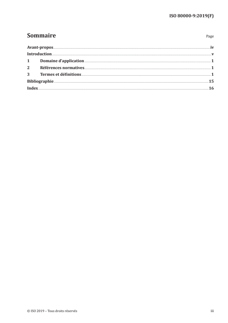 ISO 80000-9:2019 ISO 80000-9:2019 - Grandeurs et unités - Partie 9: Chimie physique et physique moléculaire
Released:8/26/2019 - Page 3 preview