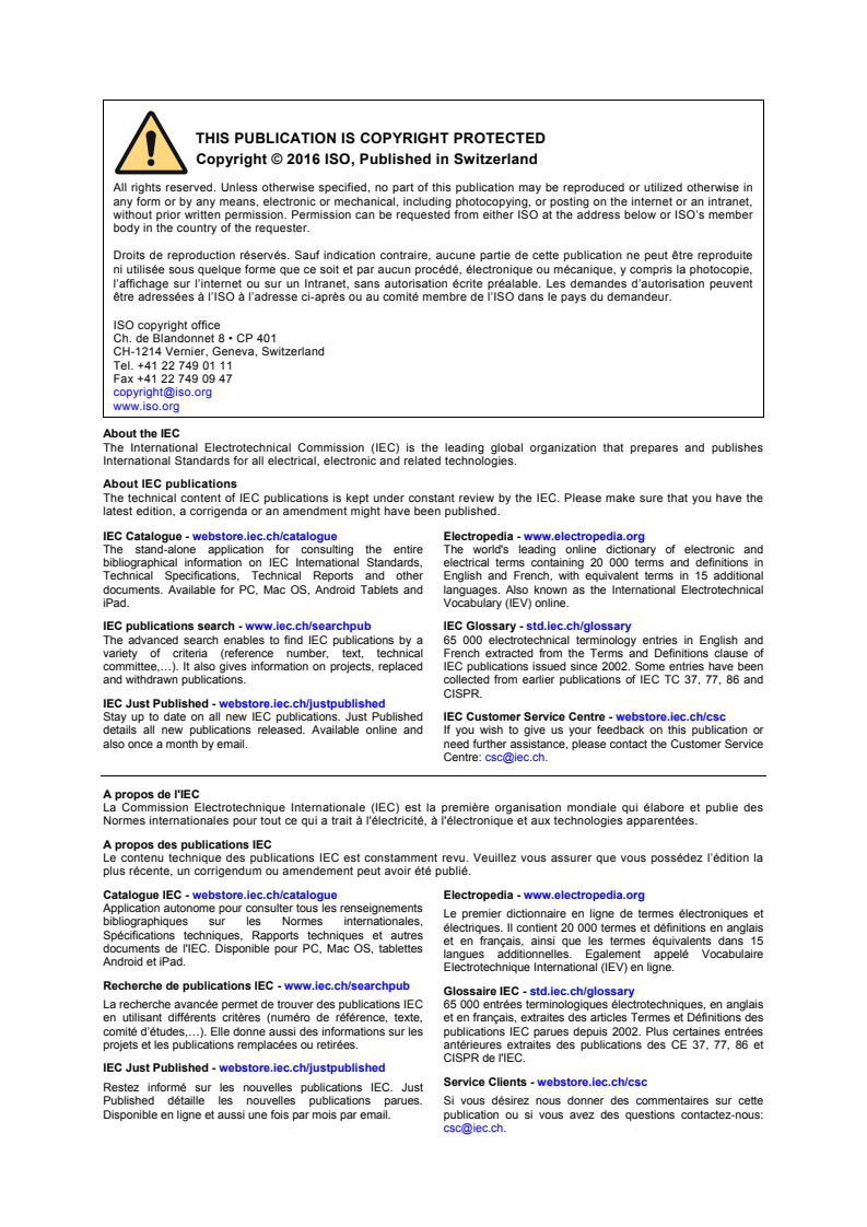 ISO 80079-36:2016 ISO 80079-36:2016 - Explosive atmospheres - Part 36: Non-electrical equipment for explosive atmospheres - Basic method and requirements
Released:2/26/2016 - Page 2 preview