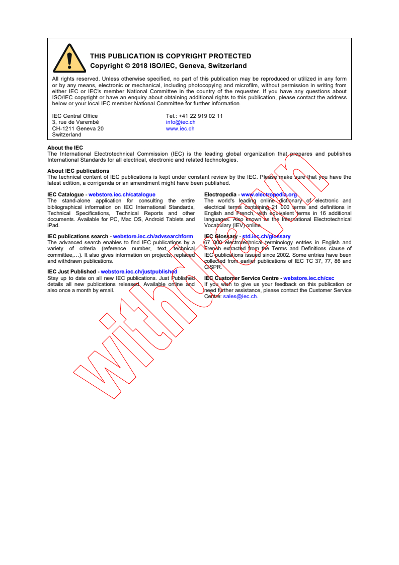 ISO/IEC 14763-3:2014 ISO/IEC 14763-3:2014+AMD1:2018 CSV - Information technology - Implementation and operation of customer premises cabling - Part 3: Testing of optical fibre cabling
Released:8/28/2018 - Page 2 preview