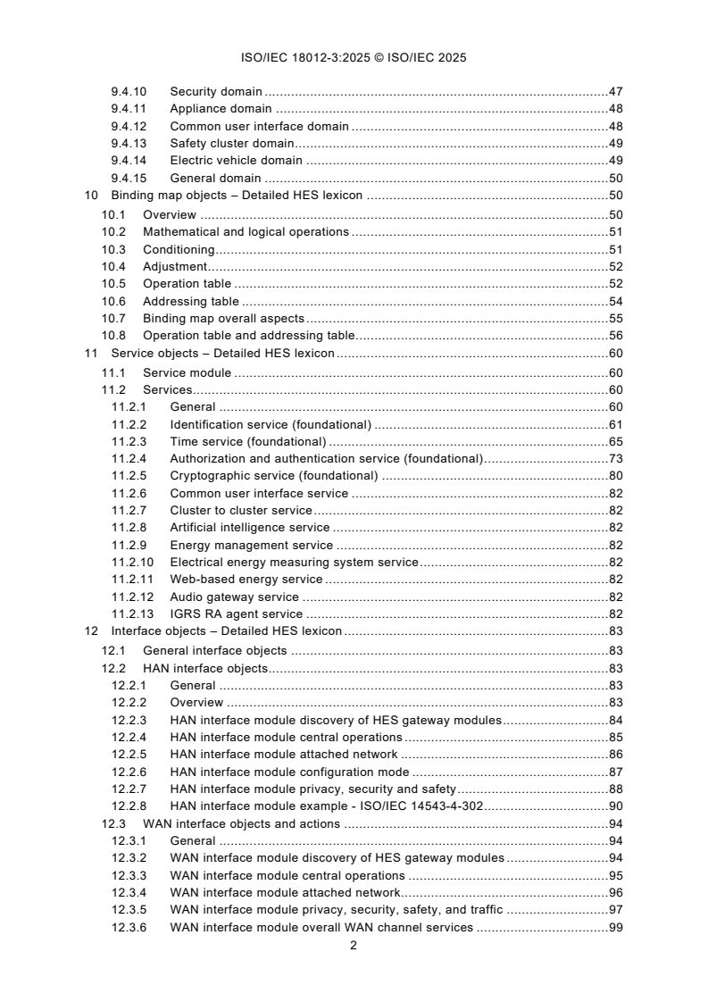 ISO/IEC 18012-3:2025 ISO/IEC 18012-3:2025 - Information technology - Home electronic system (HES) - Guidelines for product interoperability - Part 3: Lexicon
Released:11. 07. 2025
Isbn:9782832705544 - Page 4 preview