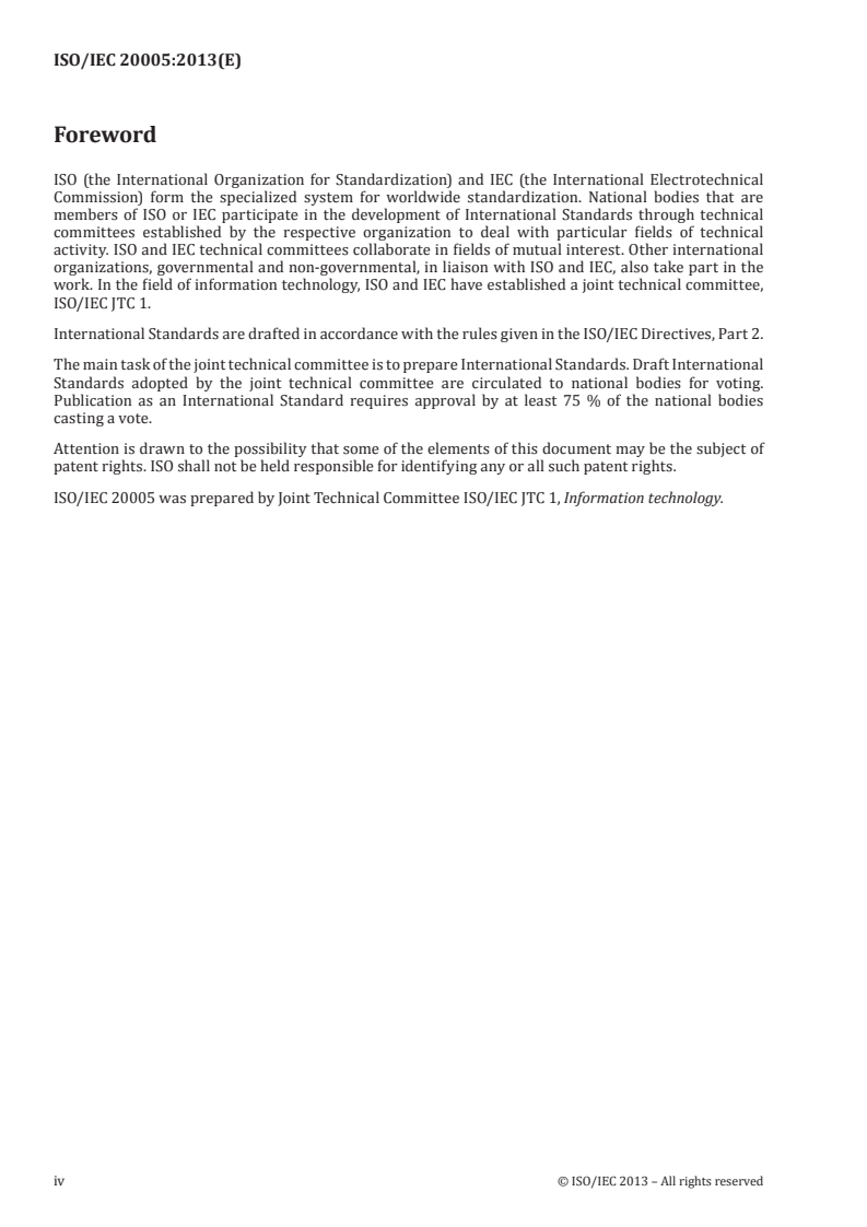 ISO/IEC 20005:2013 ISO/IEC 20005:2013 - Information technology - Sensor networks - Services and interfaces supporting collaborative information processing in intelligent sensor networks
Released:7/3/2013 - Page 4 preview