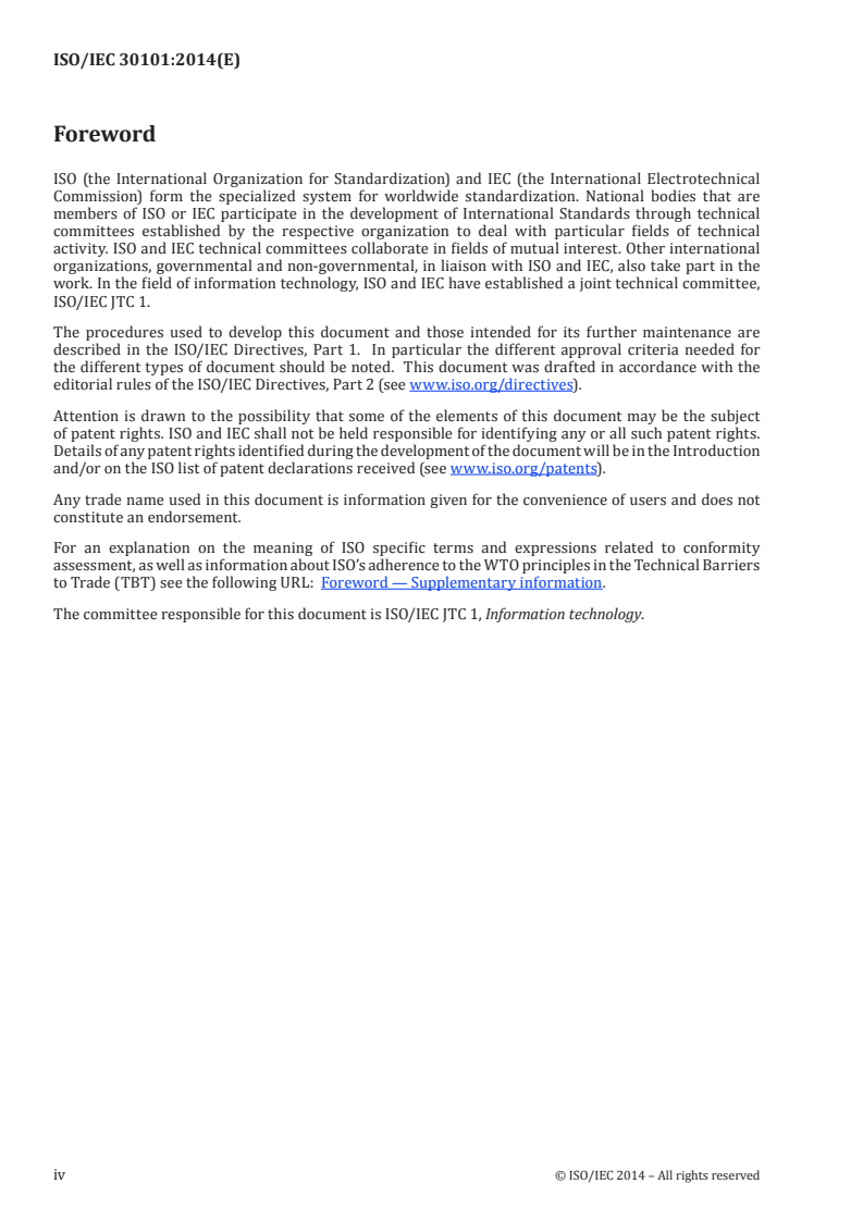 ISO/IEC 30101:2014 ISO/IEC 30101:2014 - Information technology -- Sensor networks: Sensor network and its interfaces for smart grid system
Released:11/12/2014 - Page 4 preview