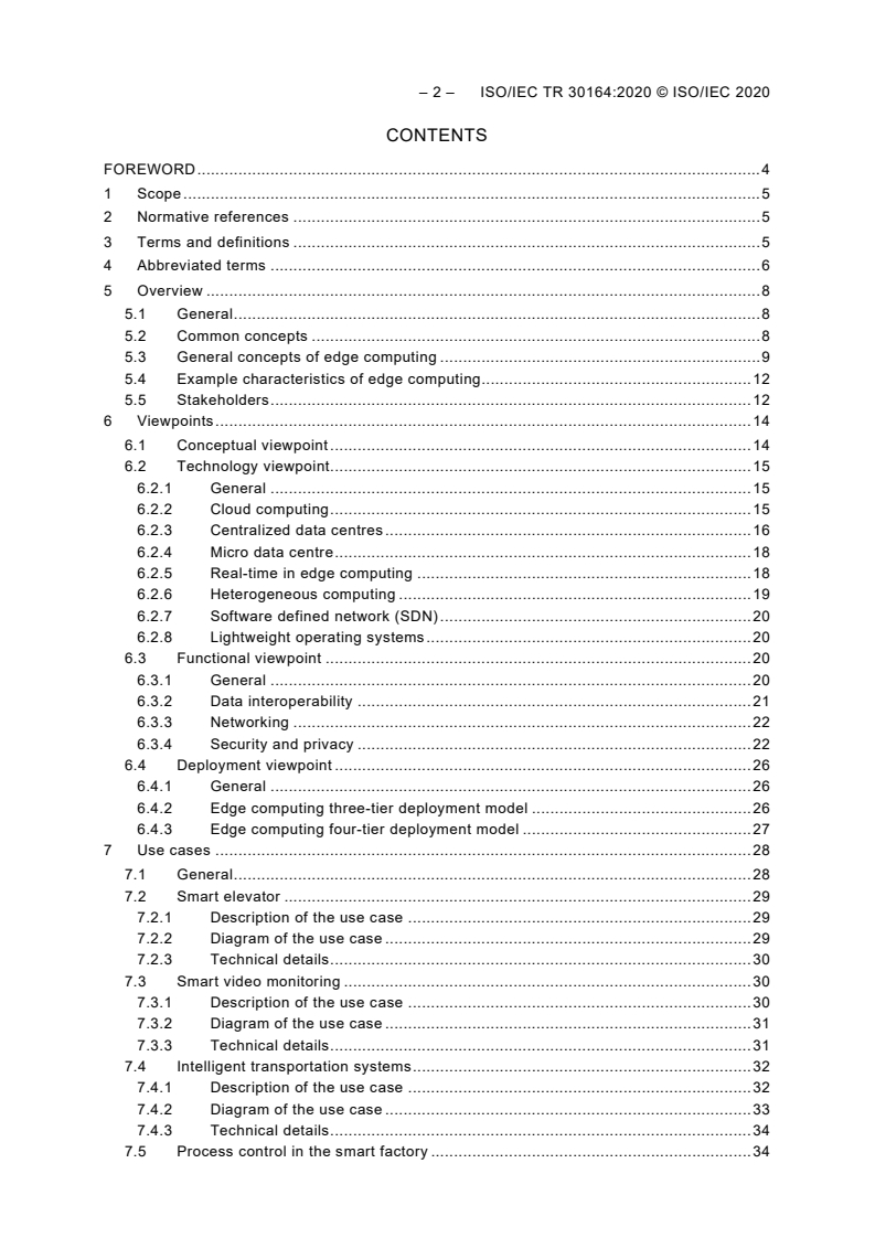 ISO/IEC TR 30164:2020 ISO/IEC TR 30164:2020 - Internet of Things (IoT) - Edge computing
Released:4/24/2020 - Page 4 preview