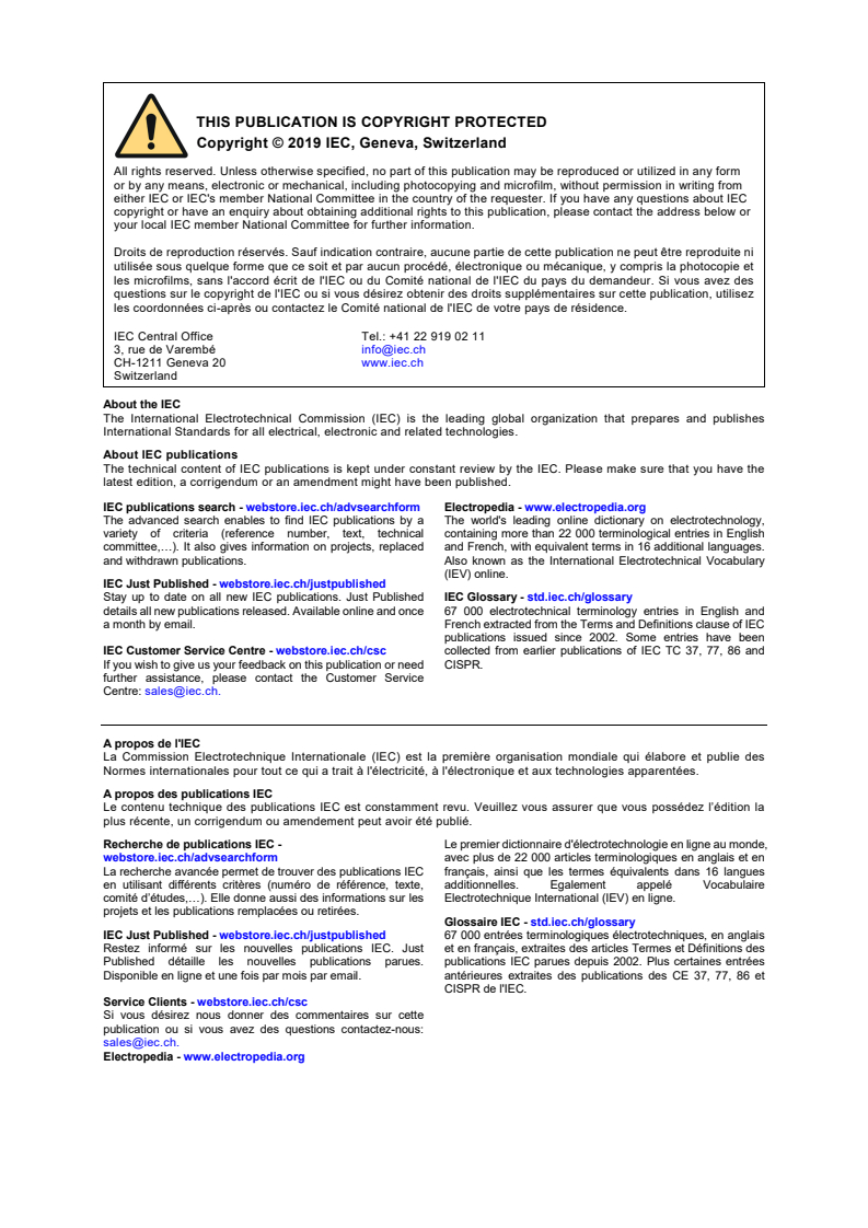 IEC 31010:2019 IEC 31010:2019 - Risk management — Risk assessment techniques
Released:6/17/2019 - Page 2 preview