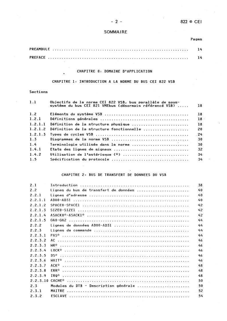 IEC 60822:1988 IEC 60822:1988 - Parallel Sub-system Bus of the IEC 821 VME bus/28/2020 - Page 4 preview