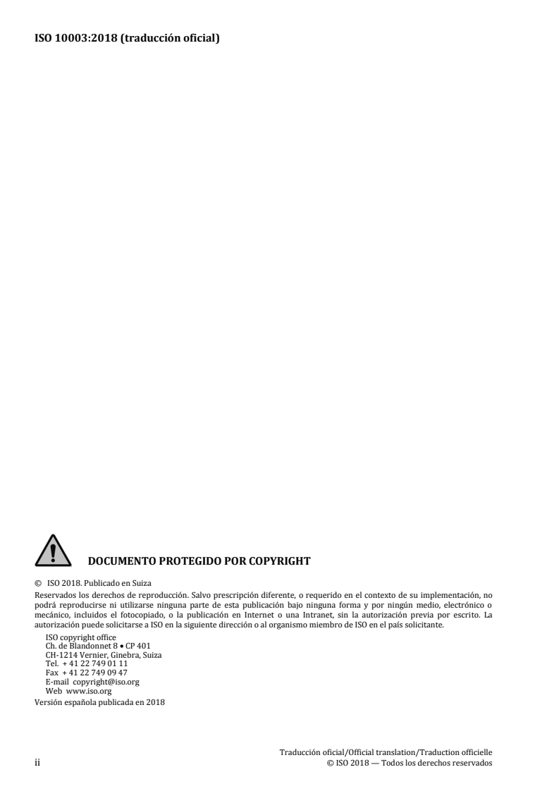 ISO 10003:2018 ISO 10003:2018 - Quality management — Customer satisfaction — Guidelines for dispute resolution external to organizations/7/2018 - Page 2 preview