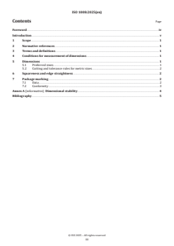ISO 1008:2025 - Photography — Unprocessed photographic papers — Sheet dimensions
Released:10/10/2025 - Page 3 preview