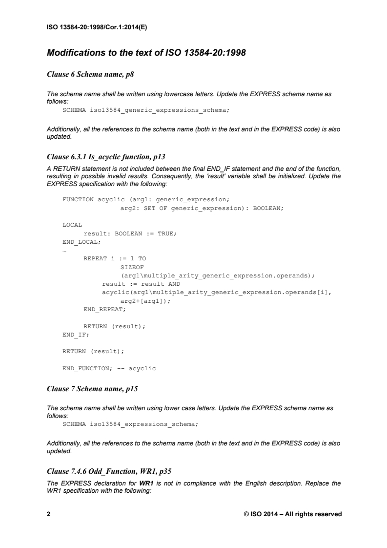 ISO_13584-20_1998_Cor_1_2014 - ISO/DIS 10303-239 - Industrial automation systems and integration — Product data representation and exchange — Part 239: Application protocol: Product life cycle support (PLCS)
Released:31. 05. 2023
