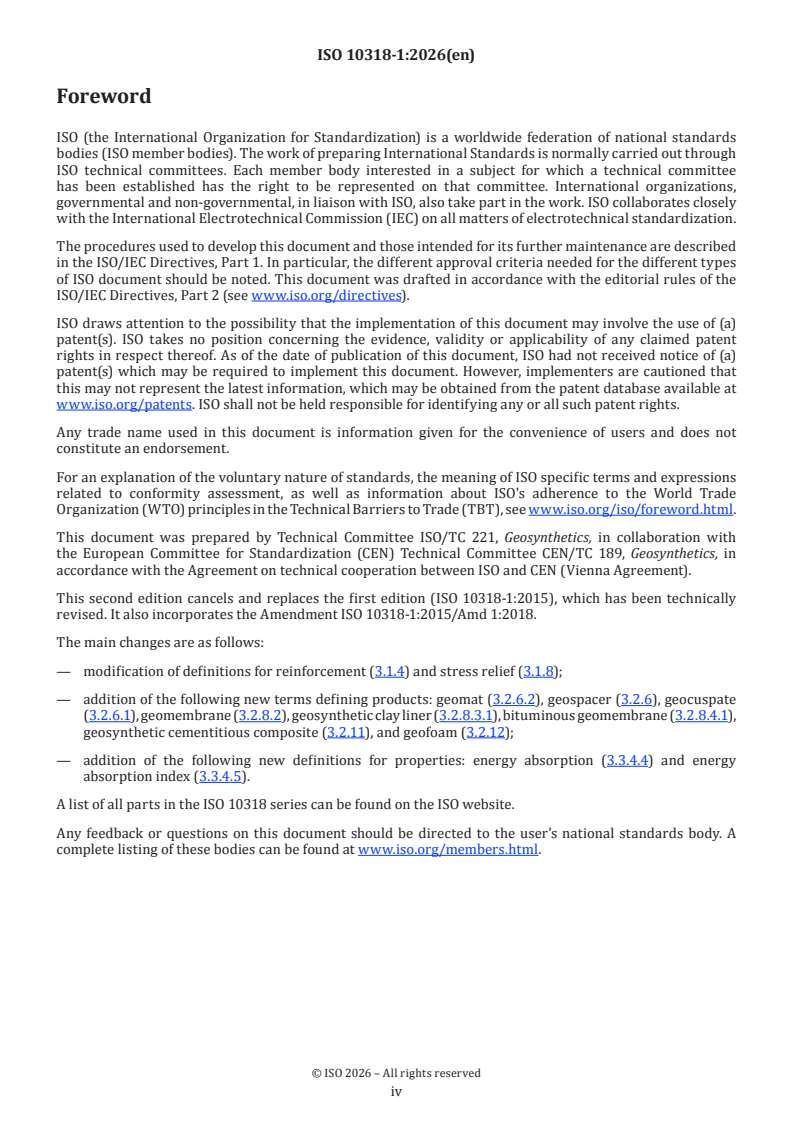 ISO 10318-1:2026 ISO 10318-1:2026 - Geosynthetics — Part 1: Vocabulary
Released:9. 01. 2026 - Page 4 preview