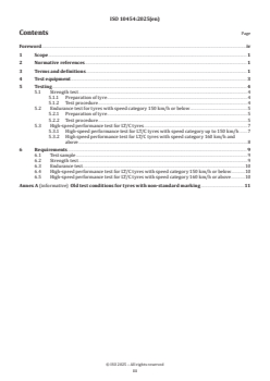 ISO 10454:2025 ISO 10454:2025 - Truck and bus tyres — Verifying tyre capabilities — Laboratory test methods
Released:12/1/2025 - Page 3 preview