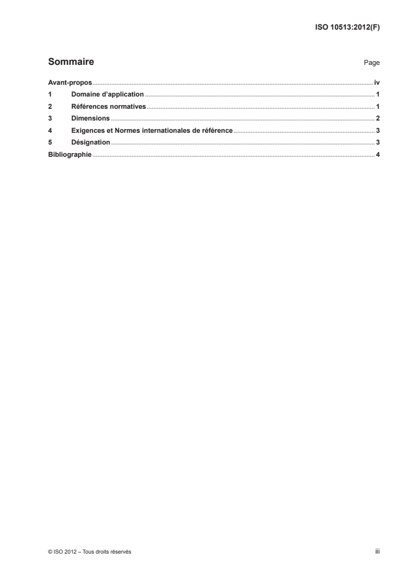 ISO 10513:2012 ISO 10513:2012 - Écrous hexagonaux hauts autofreinés tout métal à filetage métrique à pas fin — Classes de qualité 8, 10 et 12/14/2012 - Page 3 preview